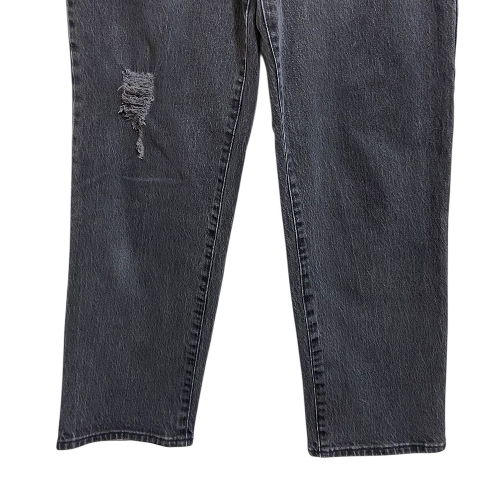 Universal Thread Women's Black Distressed‎ Vintage Straight Leg Jeans Size 2 26R - Picture 8 of 10